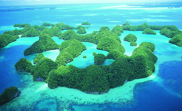 Mixed Cultural and Natural World HeritagePristin paradise in Palau